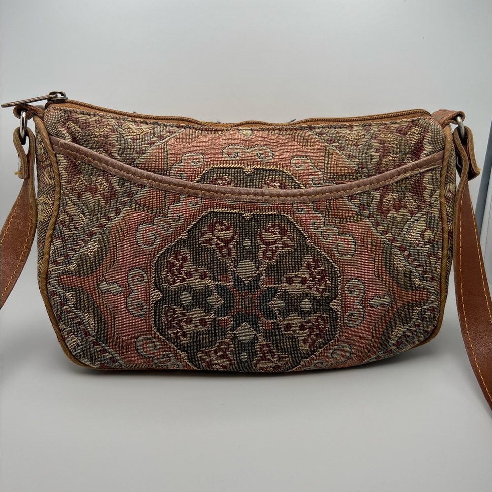 Vintage 70’s LL Bean Needlework Tapestry Shoulder Bag Cross Body Made in the USA